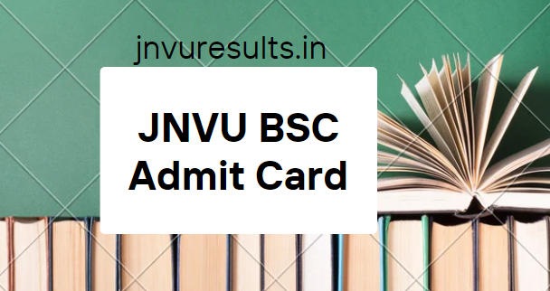 VBSPU MSC Admit Card 2023 Previous Year and Final Year Download