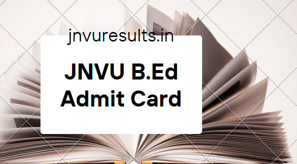 VBSPU BA 1st Year Admit Card 2023 Private & Regular Download Here