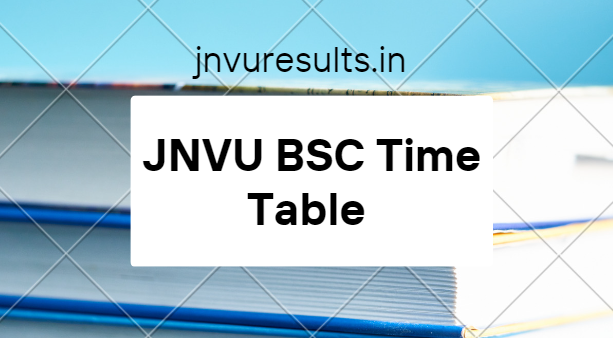 VBSPU B.Com Time Table 2023- Check Purvanchal University B.Com 1st 2nd 3rd Year Exam Dates
