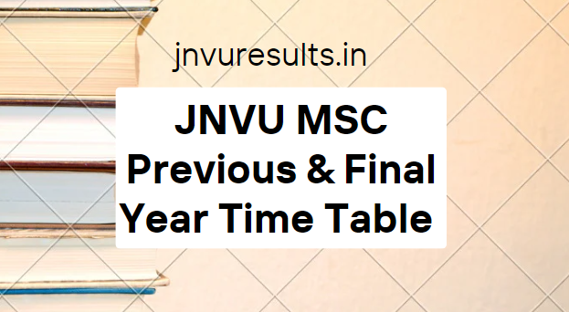VBSPU Jaunpur BA 2nd Year Time Table 2023 – Download VBSPU BA Part 2 Exam Date Sheet